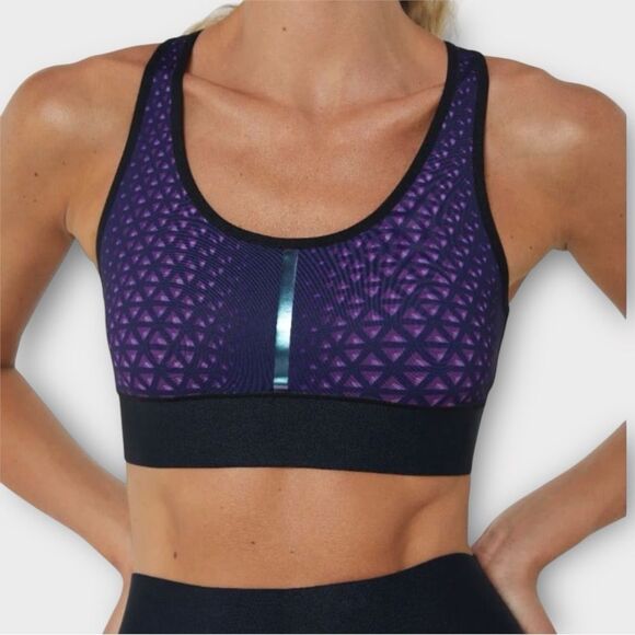 Ultracor Luna Sports Bra in Triangle Descent Women’s Size S NWT - Picture 1 of 5